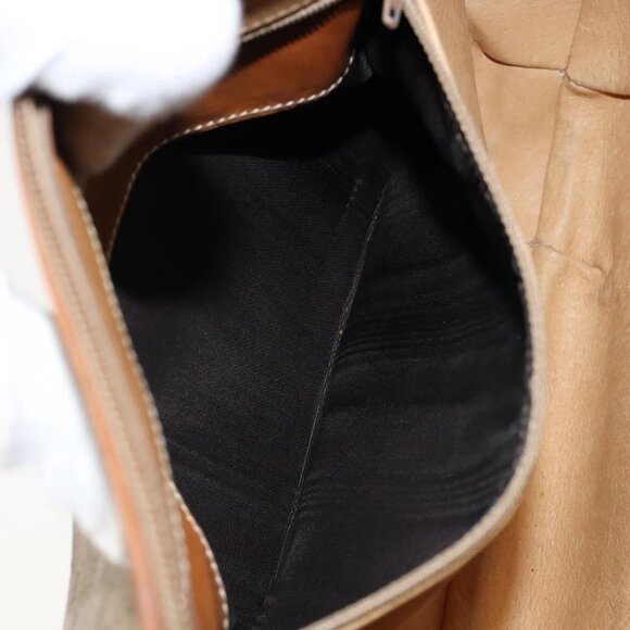 GUCCI Micro GG Supreme Shoulder Bag PVC Beige Gold 001 256 1324 Auth ep11400 - Picture 2 of 14